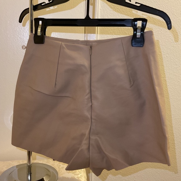 Faux Leather Skort - Picture 2 of 2